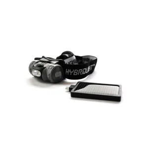 HybridLight 75 Lumen Headlamp with Hat Clip and Headband