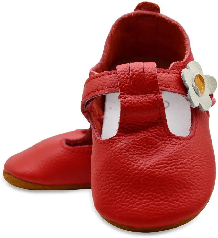 iEvolve Baby Leather Shoes Baby First Walking Shoes Baby Tassel Shoes Soft Sole Crib Shoes Baby Moccasins