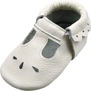 iEvolve Baby Leather Shoes Soft First Walker Shoes Crib Shoes Moccasins for Toddlers