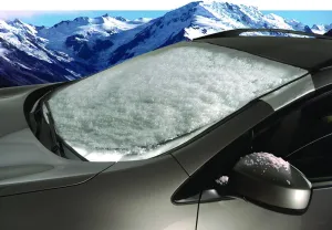 Intro-Tech Automotive TT-68-S Custom Fit Windshield Winter, Snow, Ice and Frost Shade for Select Toyota Corolla 1998-2000 Models, Silver