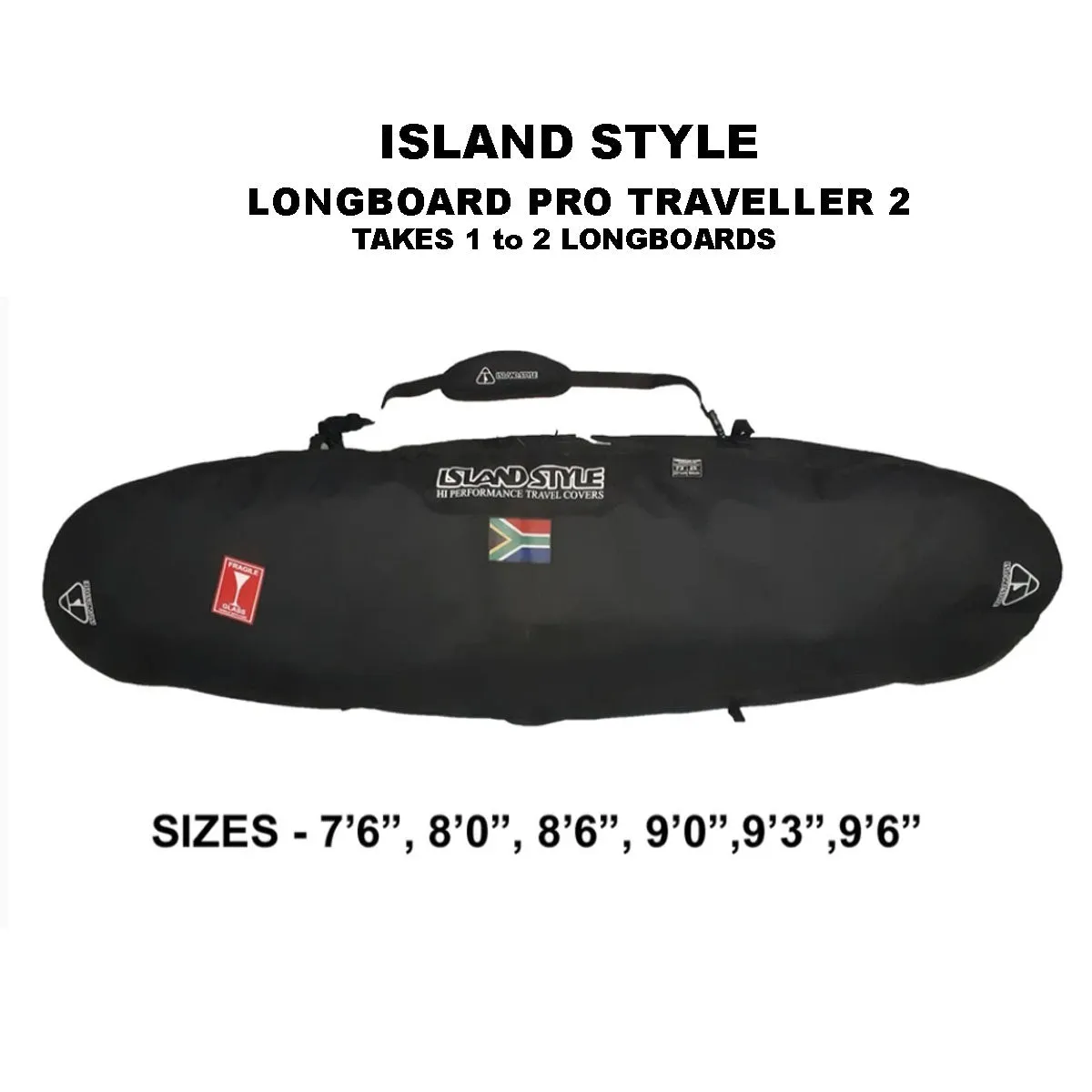 ISLAND STYLE LONGBOARD PRO TRAVELLER 2 (TARPAULIN FABRIC)