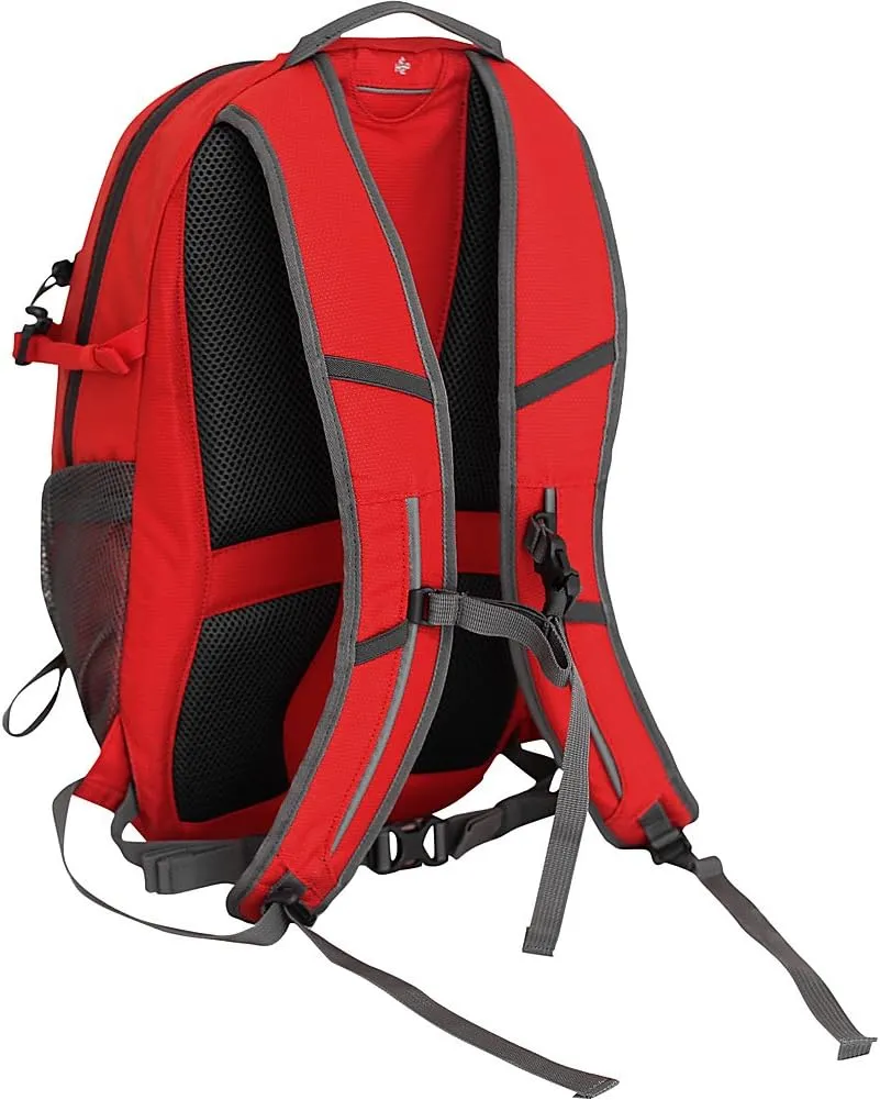 J World New York Multi Purpose Outdoor Sports Bag, RED, 18 X 11.5 X 6 (H X W X D)