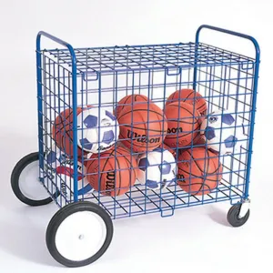 Jaypro Sports Ball Cart - ToteMaster- All-Terrain Storage Cart - 36" H x 24" W x 36" D (AT-5)