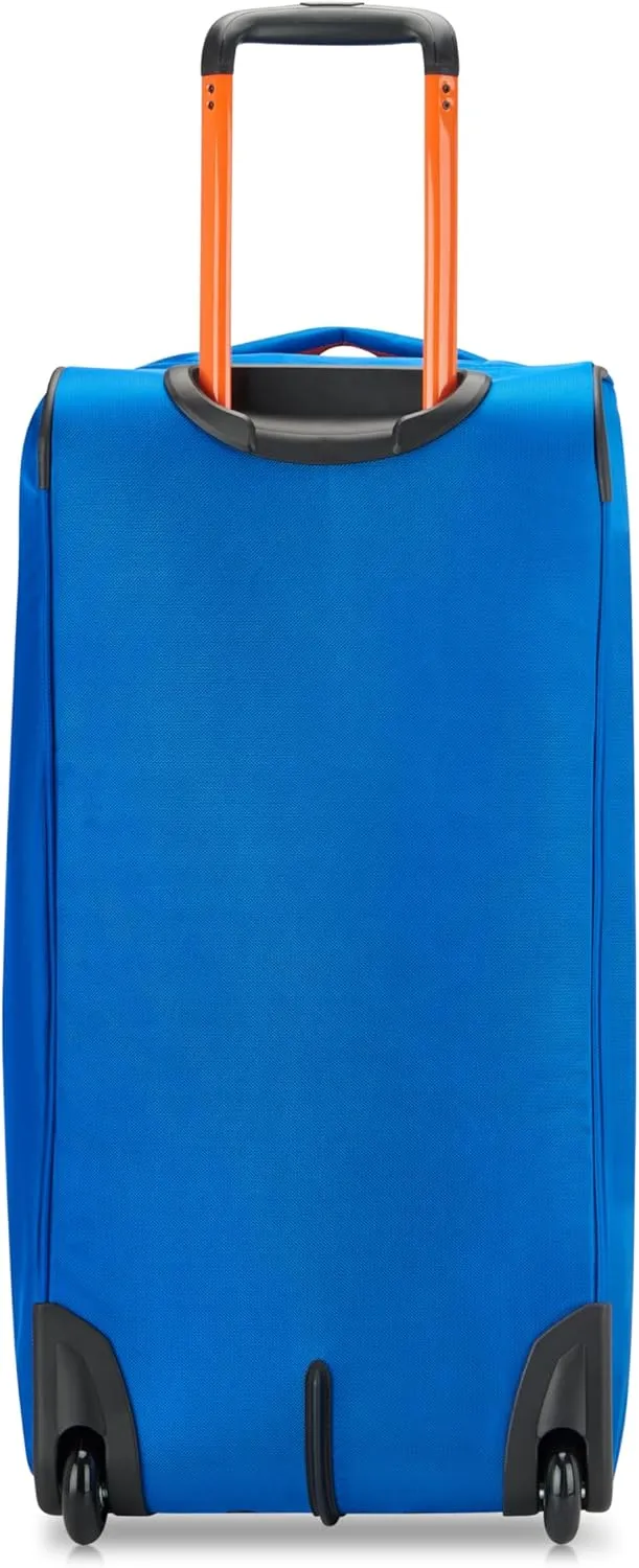 Jeep JS009D Two Wheel Rolling Travel Duffle Bag, Blue, 27 Inch