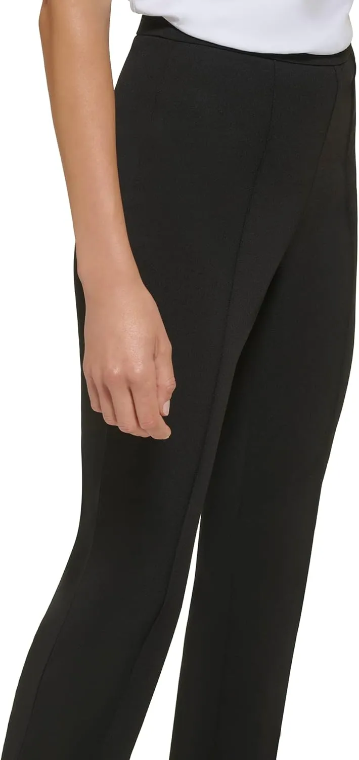 KARL LAGERFELD PARIS Women's Cool Compression Skinny High Waisted Pant