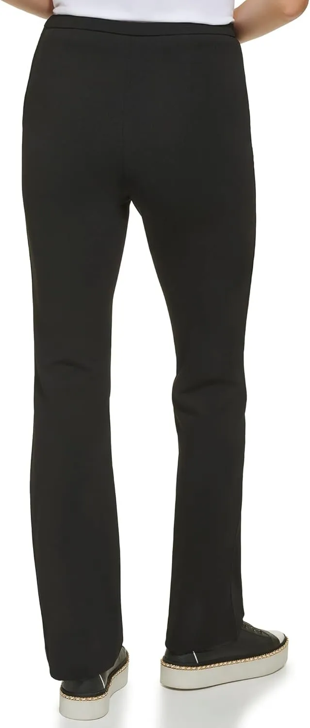 KARL LAGERFELD PARIS Women's Cool Compression Skinny High Waisted Pant