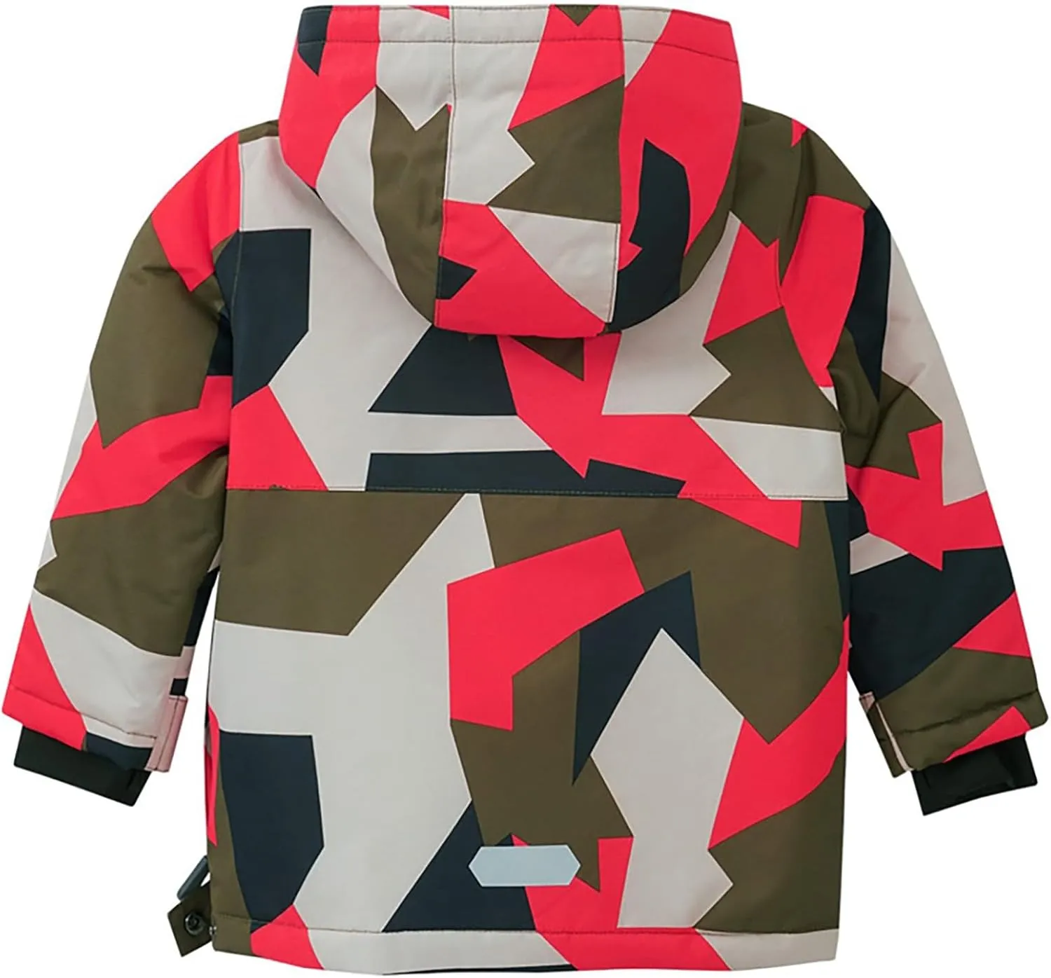 Kid's Ski Jacket 𝗪aterproof Coat Boys Girls Warm Fleece Snowboarding Jackets with Hood Winter Snow