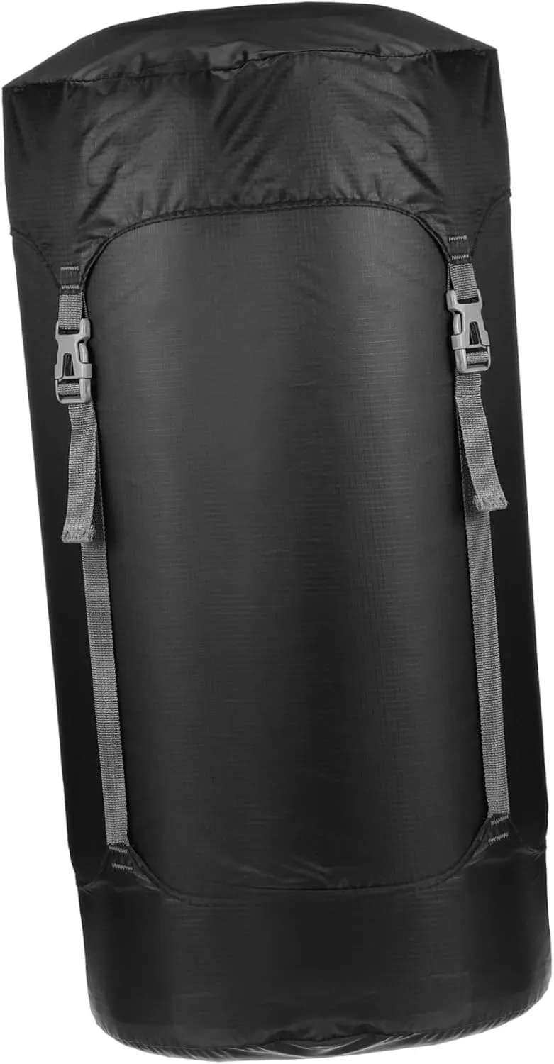 Kisangel Compression Sack for Drawstring Stuff Sack Storage for Camping Backpacking Durable Material Space Saving Design