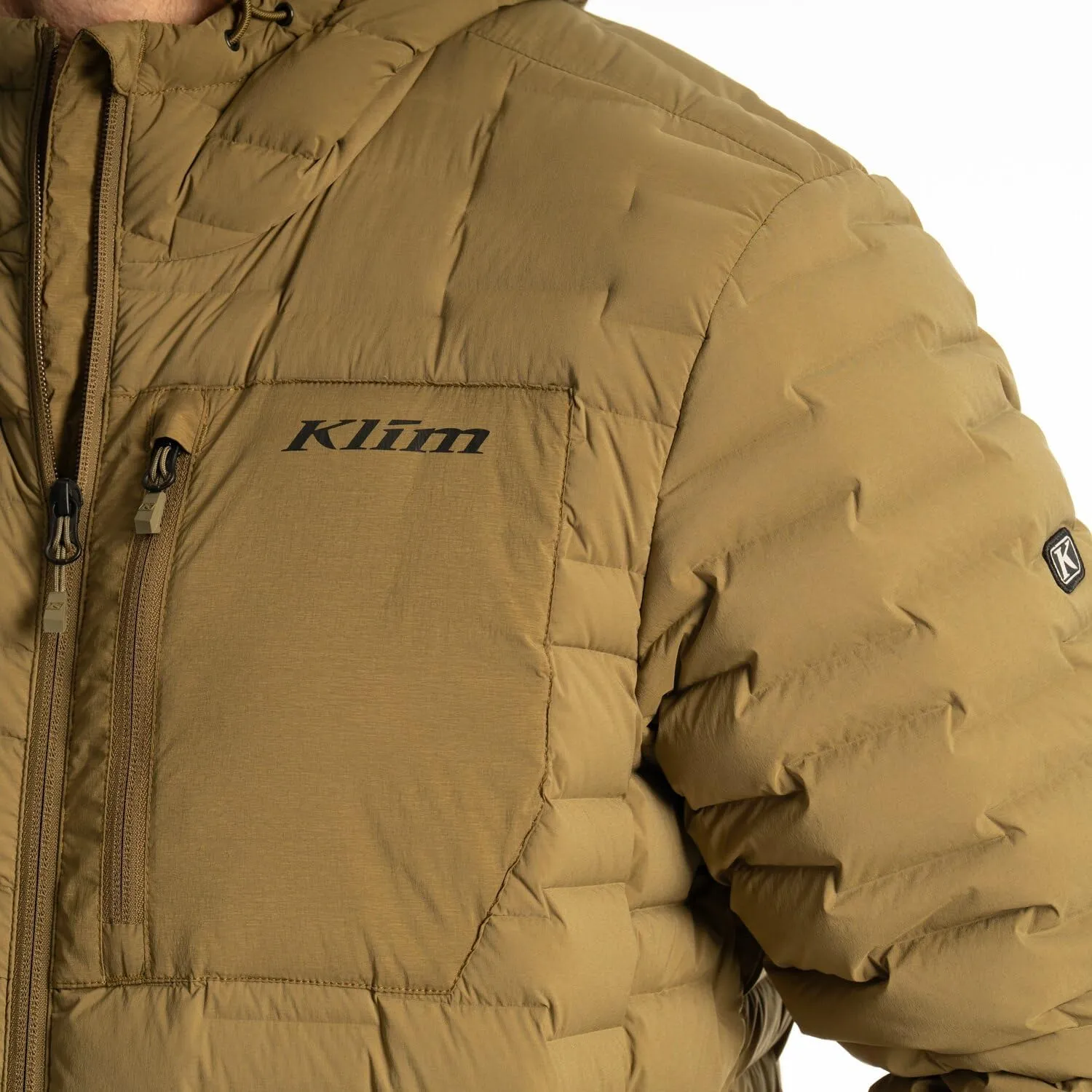 KLIM Men's Boulder Stretch Down Hooded Jacket