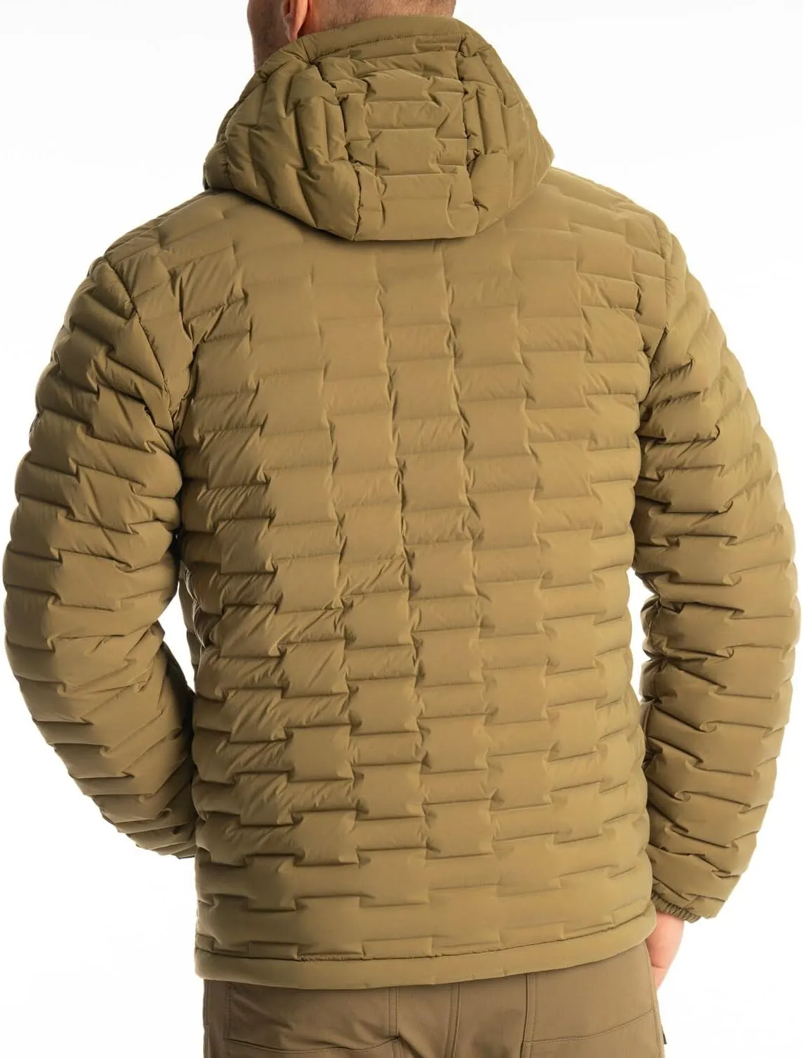 KLIM Men's Boulder Stretch Down Hooded Jacket