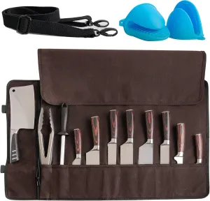 Knife Roll Bag (Brown)