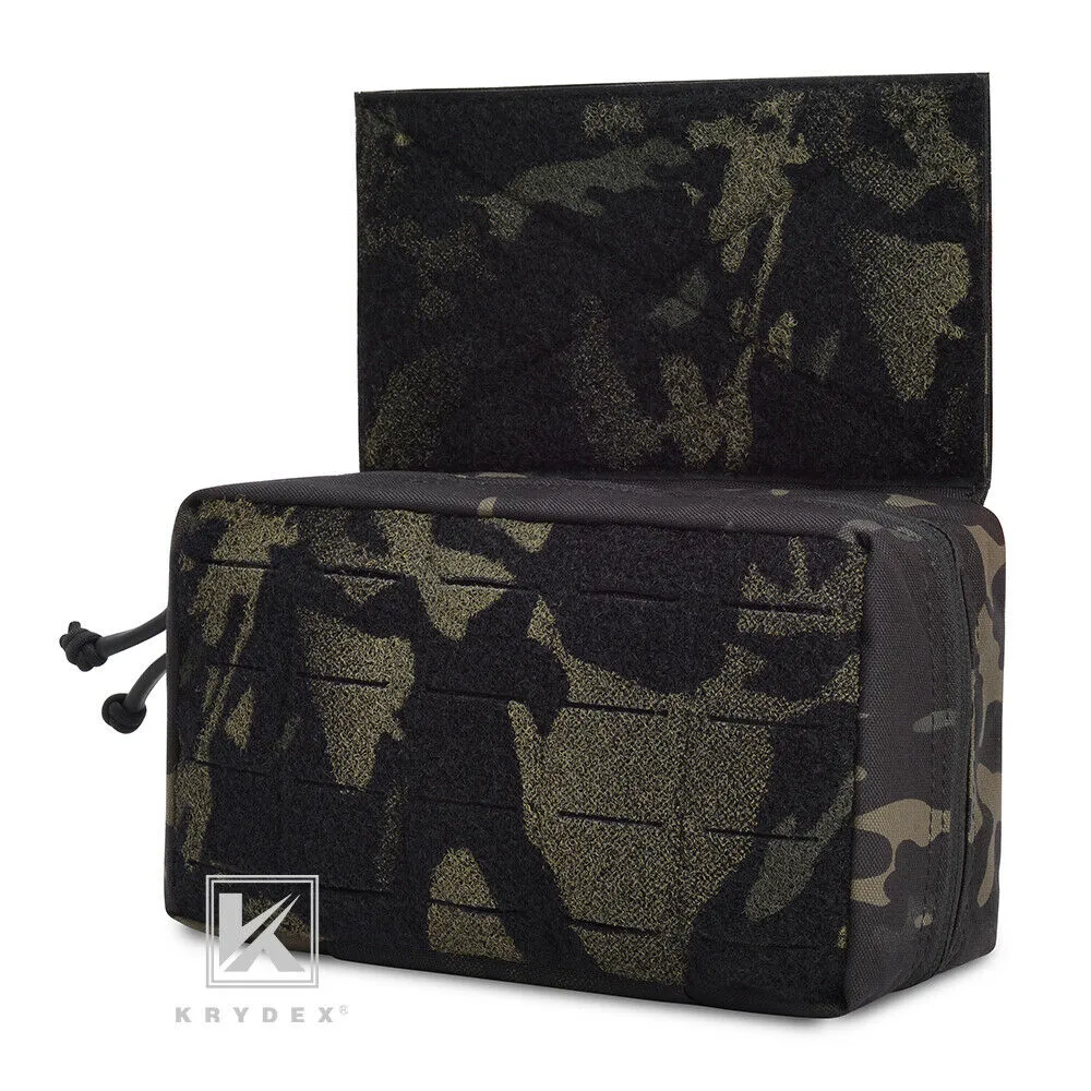 KRYDEX Multi Mission Hanger Pouch Dangler Pouch Expansion Fanny Pack Storage Tool Organizer Bag With Insert for Armor Plate Carrier Vest