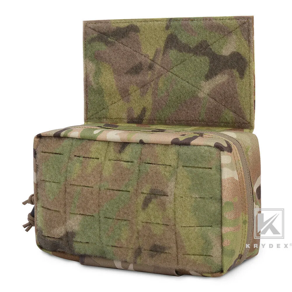 KRYDEX Multi Mission Hanger Pouch Dangler Pouch Expansion Fanny Pack Storage Tool Organizer Bag With Insert for Armor Plate Carrier Vest