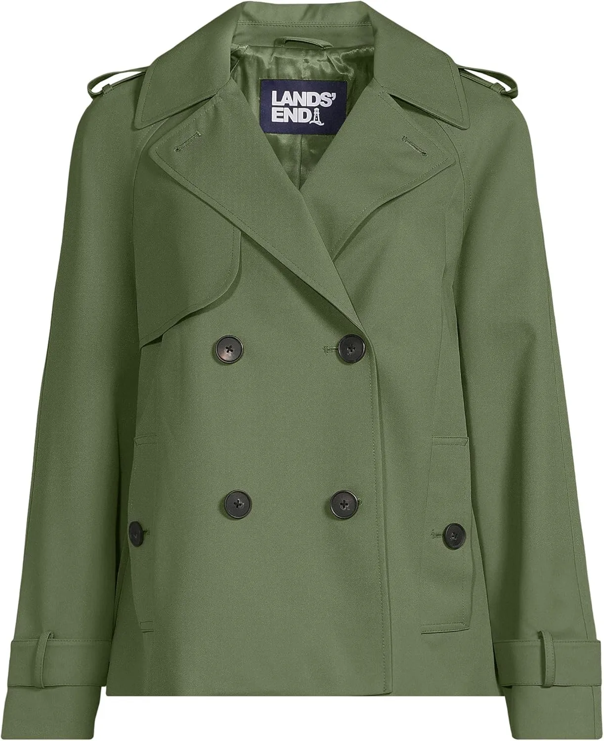 Lands' End Women's Trench Rain Jacket