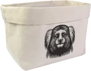 Large 'Marmoset Monkey' Canvas Organiser/Storage Bag (OR00038146)