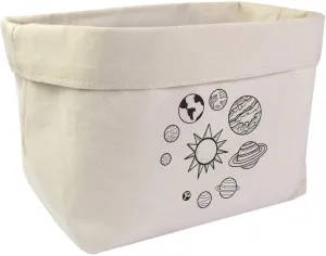 Large 'Solar System' Canvas Organiser/Storage Bag (OR00007766)