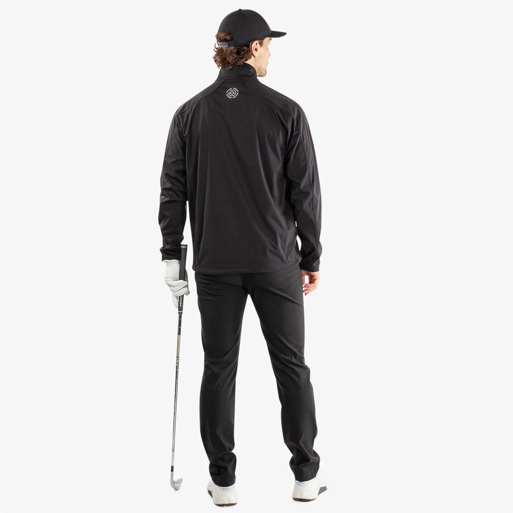 Lawrence Half Zip Windproof Jacket Black/White