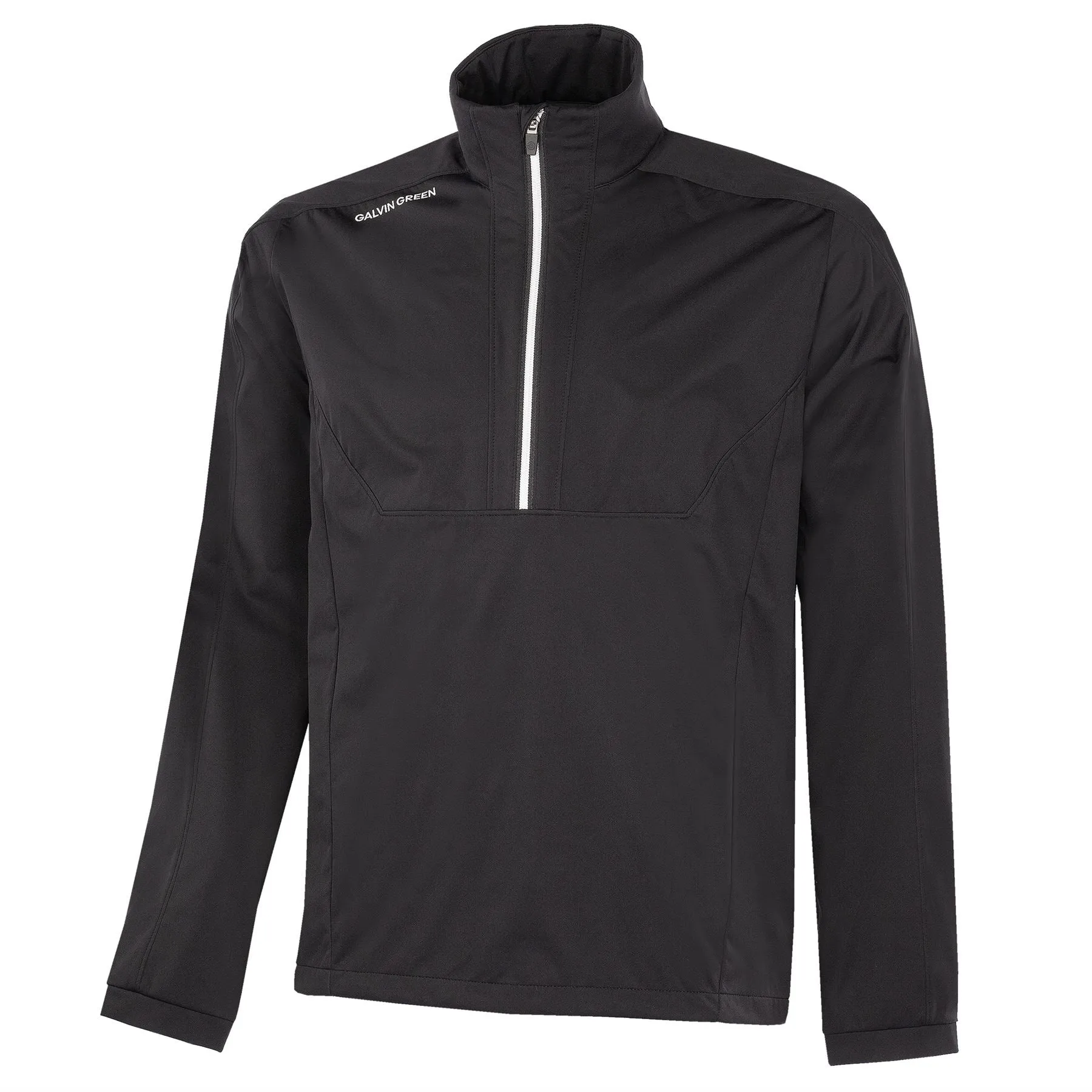 Lawrence Half Zip Windproof Jacket Black/White