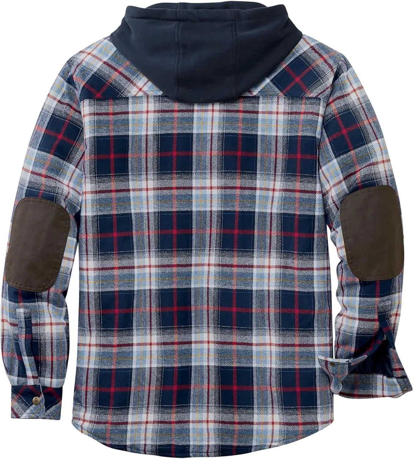 Legendary Whitetails Men's Camp Night Berber Lined Hooded Flannel Shirt Jacket