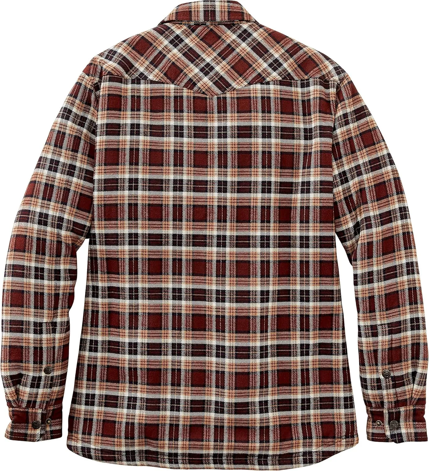 Legendary Whitetails Men's Tough as Buck Sherpa Lined Flannel Shirt Jacket