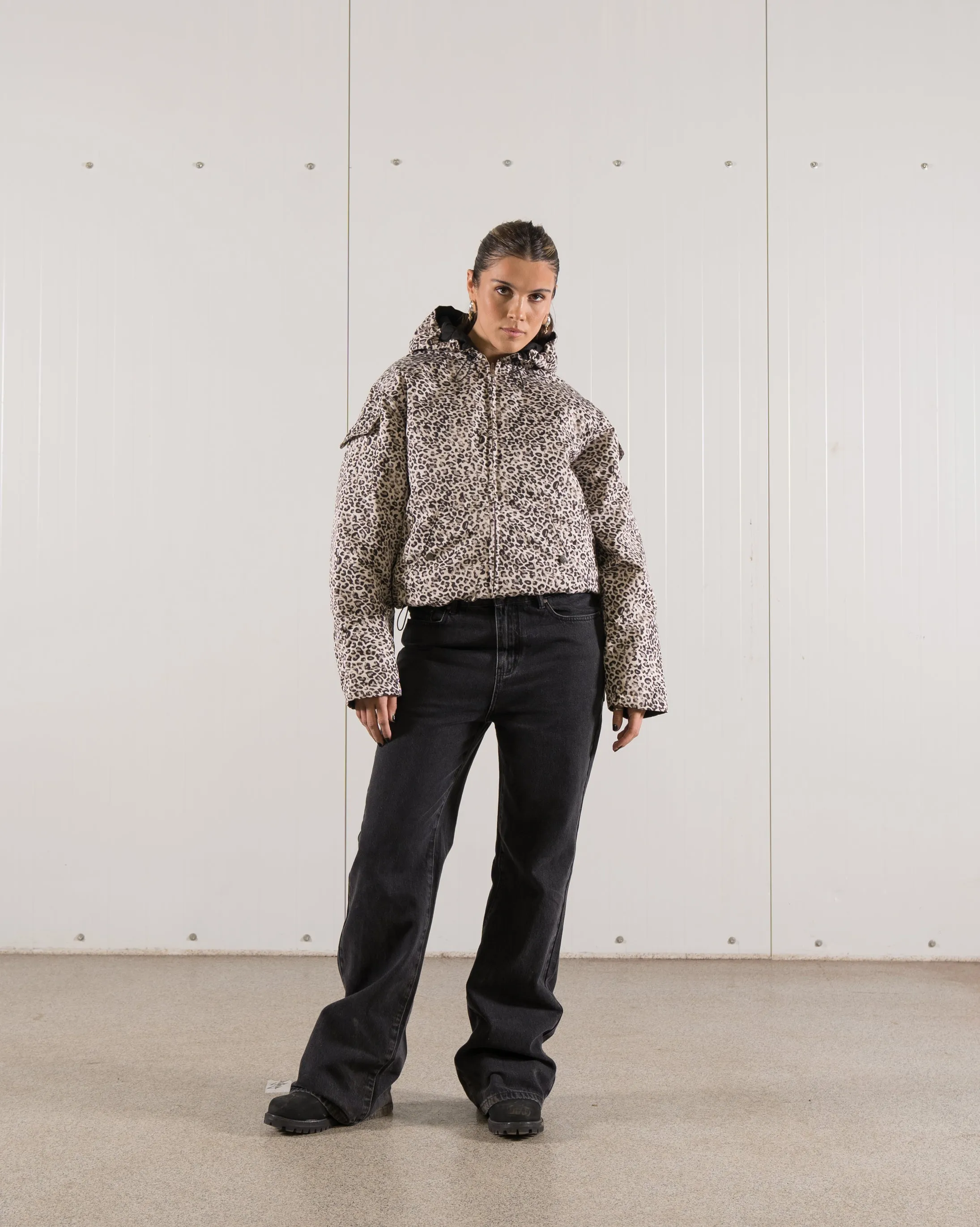 LEOPARD REVERSIBLE JACKET