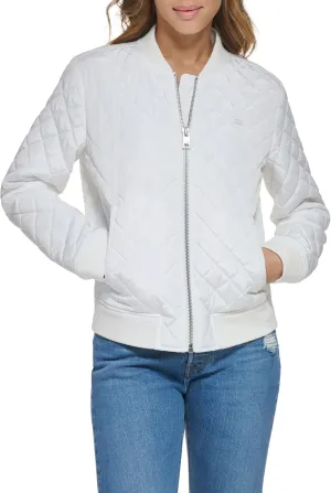 Levi's Women's Diamond Quilted Bomber Jacket (Regular & Plus Size)