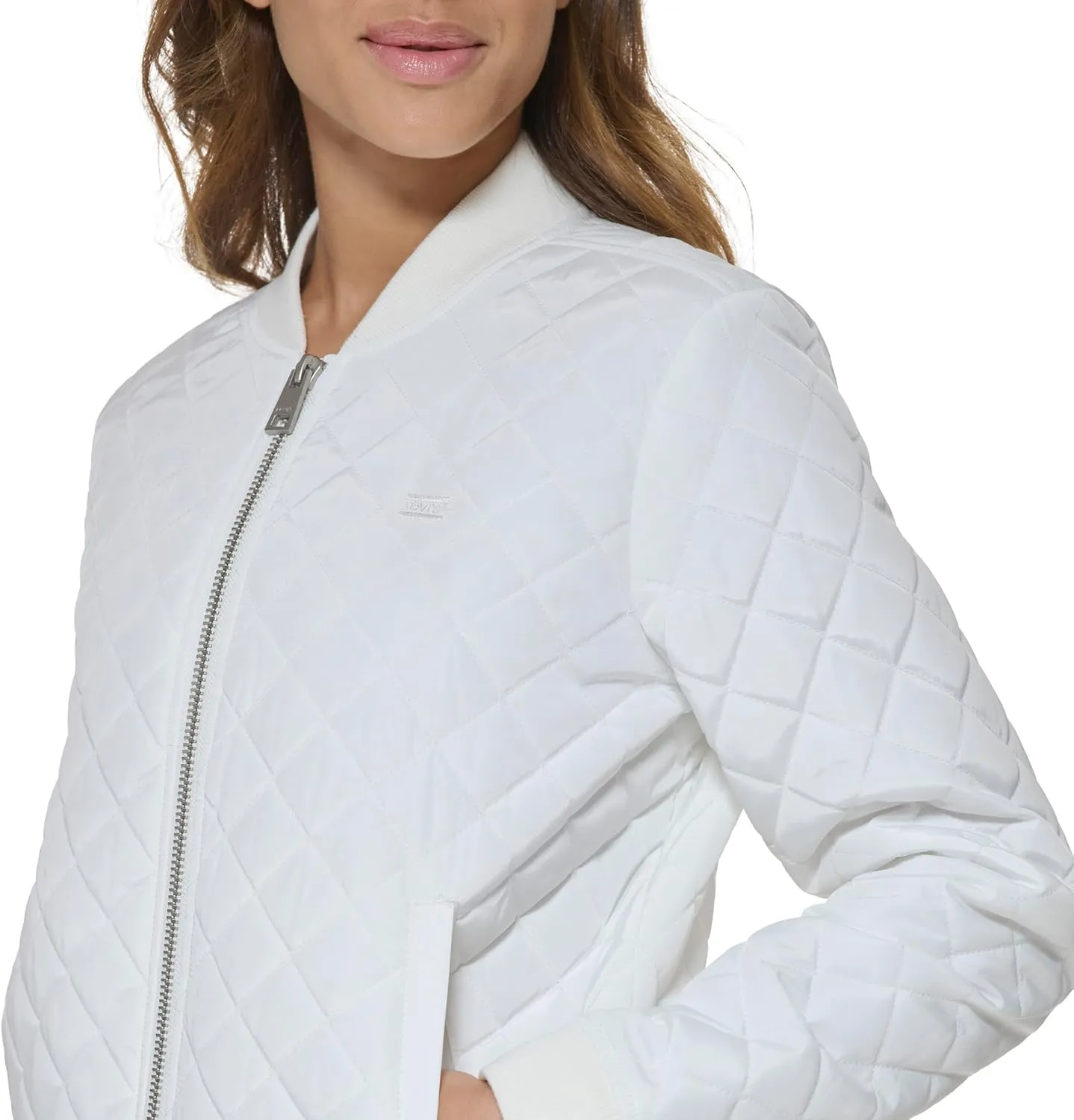 Levi's Women's Diamond Quilted Bomber Jacket (Regular & Plus Size)