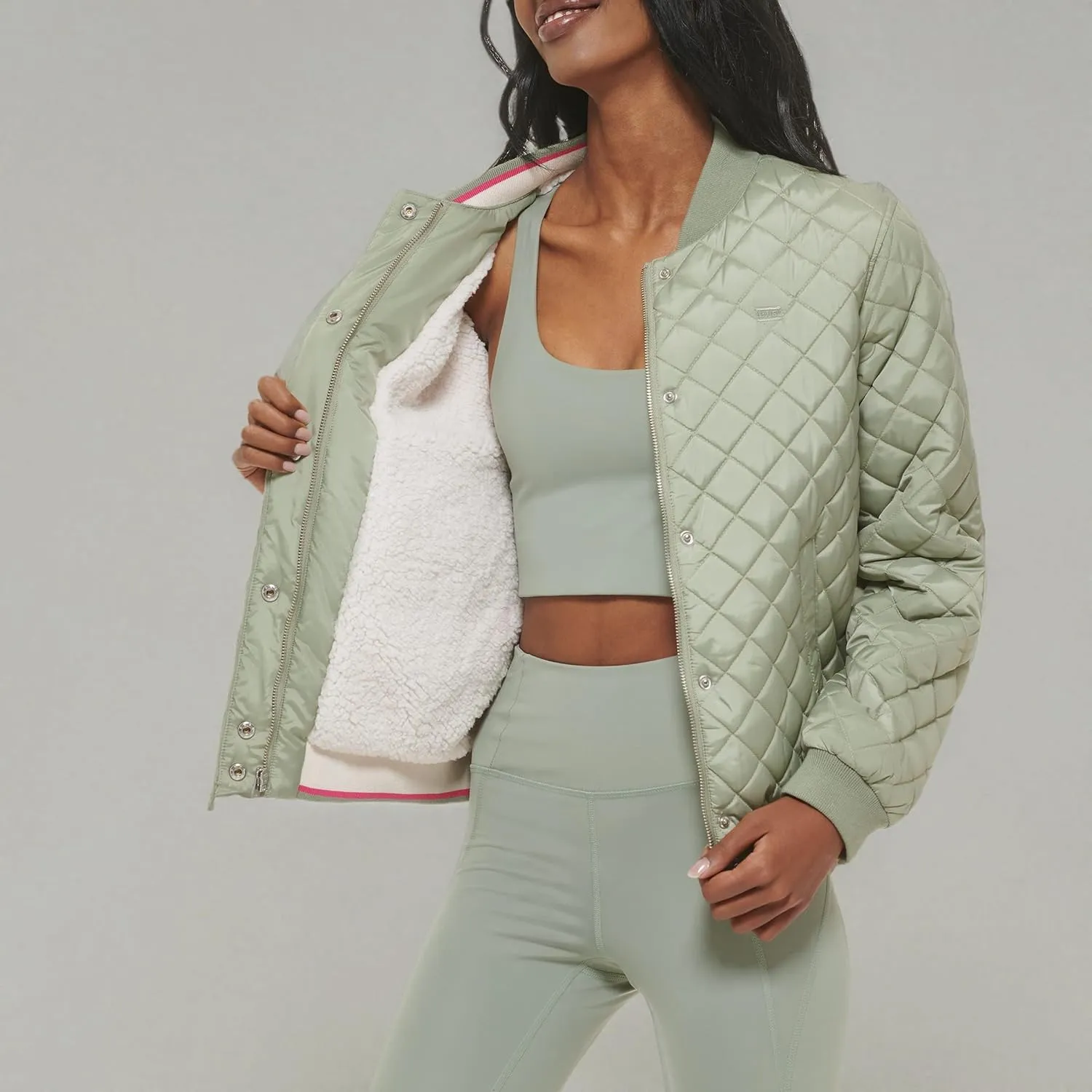 Levi's Women's Diamond Quilted Bomber Jacket (Regular & Plus Size)