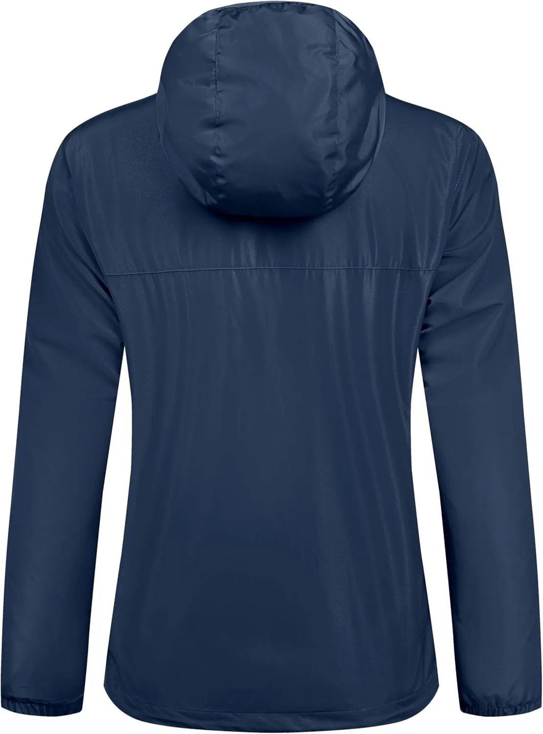 Little Donkey Andy Womens Windbreaker Jacket with Hood, Water Repellent Light Jacket for Women Wrinkle Reduction