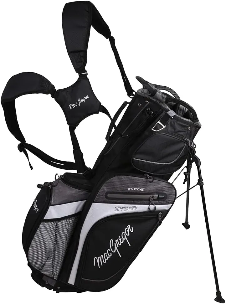 MACGREGOR Golf Hybrid Stand/Cart Golf Bag with 14 Way Divider