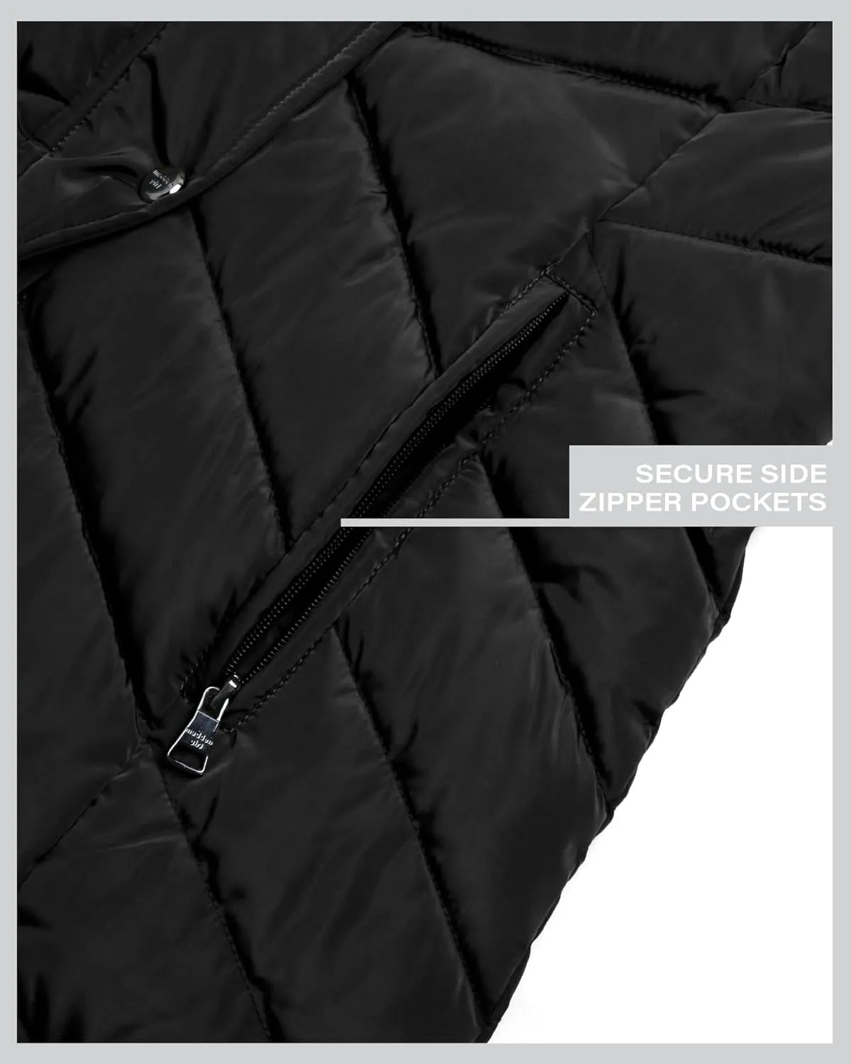 Madden Girl Women's Maxi Puffer Jacket - Long Quilted Puffer Coat (Sizes: S-3X)
