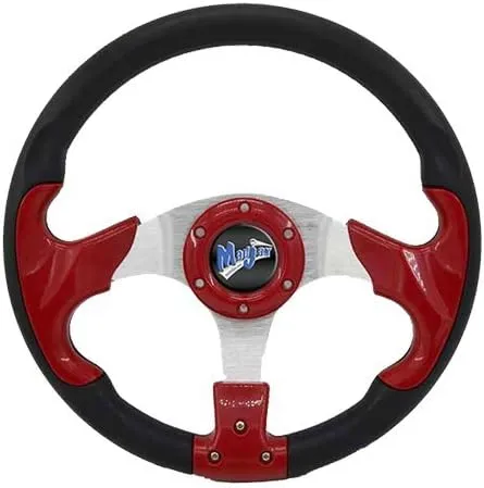 Madjax Razor Golf Cart Steering Wheel and Adapter - Choose from 7 Colors