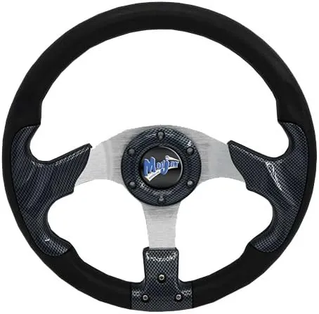 Madjax Razor Golf Cart Steering Wheel and Adapter - Choose from 7 Colors