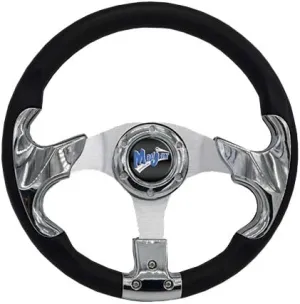 Madjax Razor Golf Cart Steering Wheel and Adapter - Choose from 7 Colors