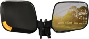 MadJax Side Mirrors with LED Blinker for Golf Cart