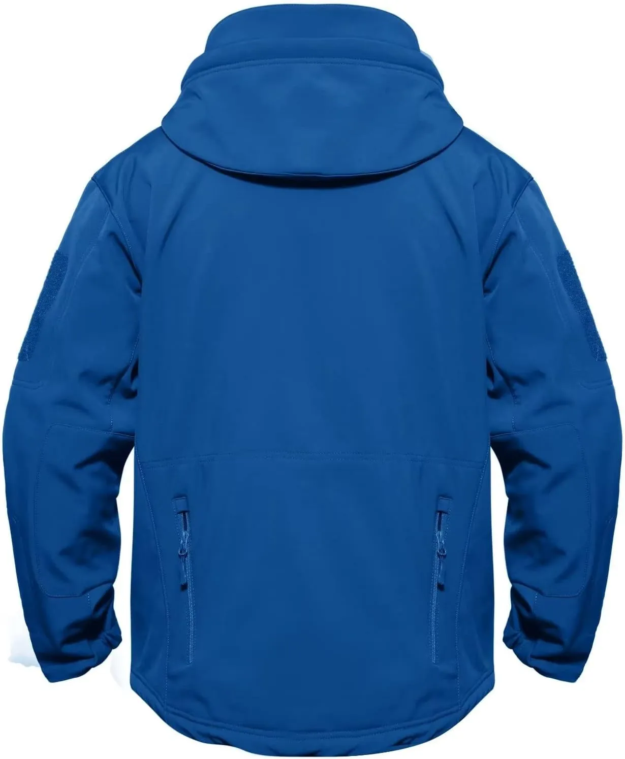 MAGCOMSEN Men's Tactical Jacket 7 Pockets Performance Fleece Lined Water Resistant Soft Shell Winter Coats
