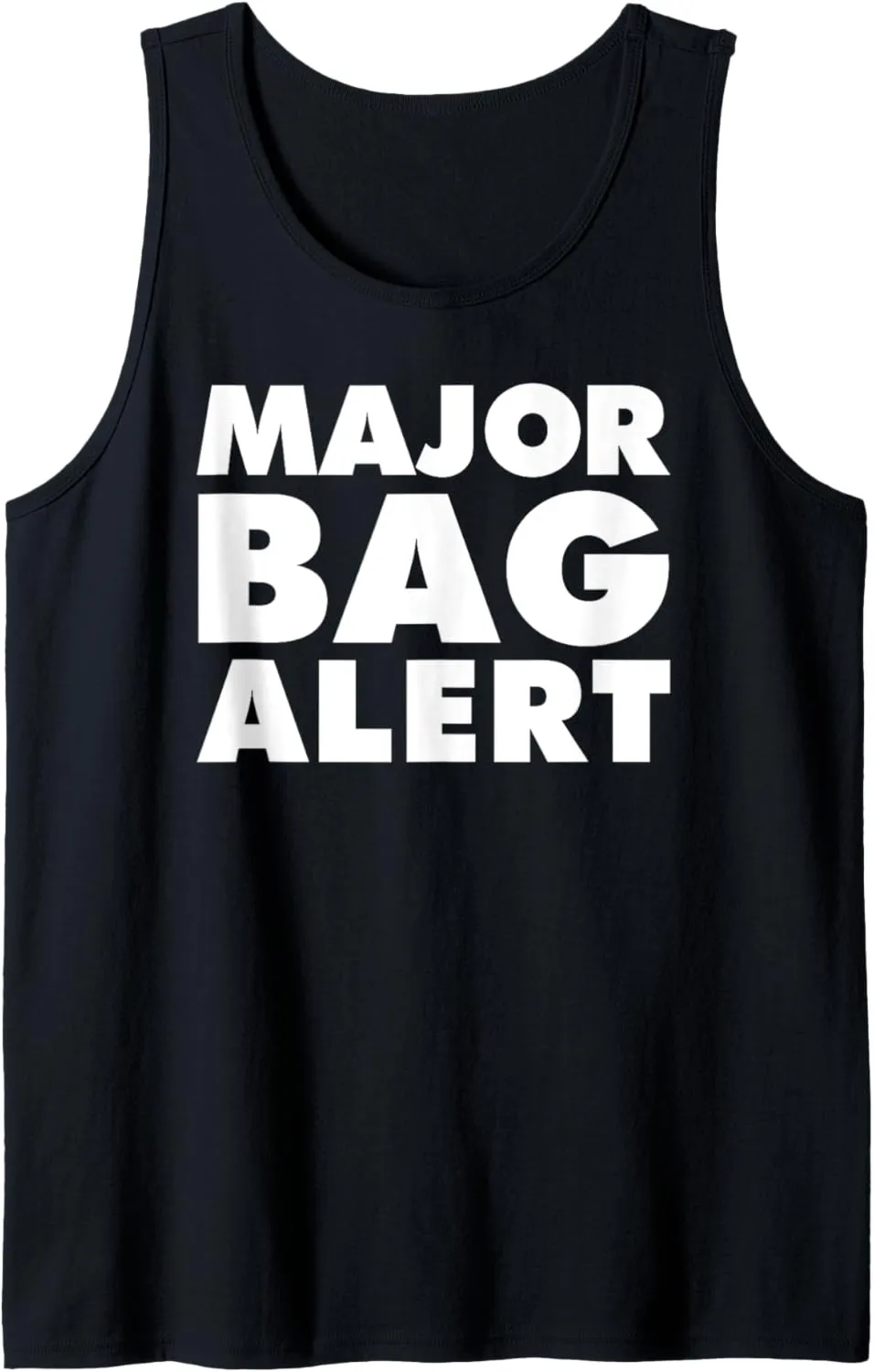 Major Bag Alert Tank Top