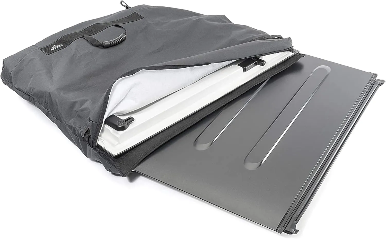 MasterTop Freedom Top Storage Bag with Carry Handle and Ultra Soft Multi-Pocket Compartments|Fits 2007-Current Jeep JK, JKU. Jl & JLU Wranglers with Factory Hard Top Freedom Panels|13100001