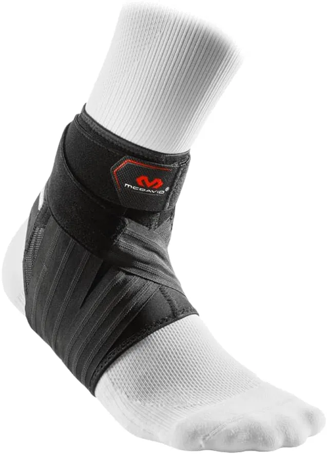 McDavid MD4305-01-05-T Level 3  Phantom Ankle Brace (Poly Bag) Black Adult-XS/S