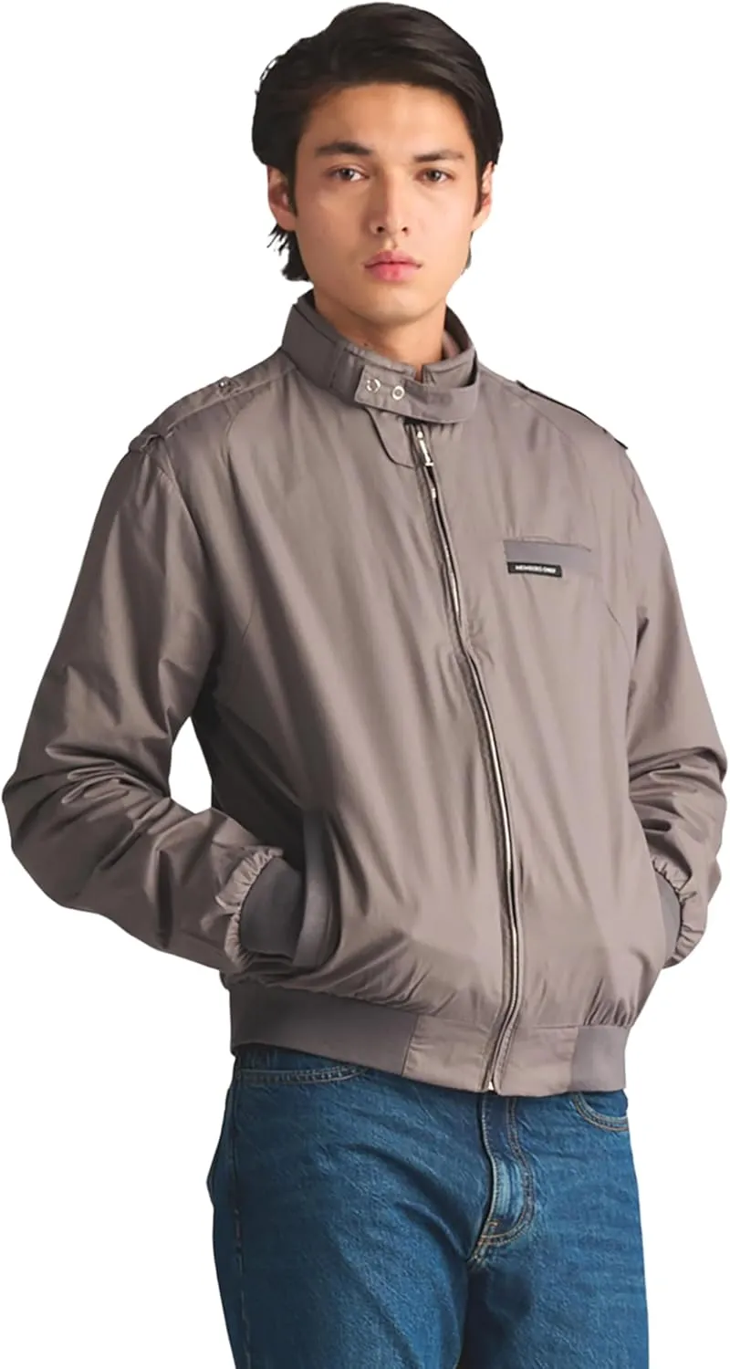 Members Only Original Iconic Racer Jacket for Men | Slim Fit |