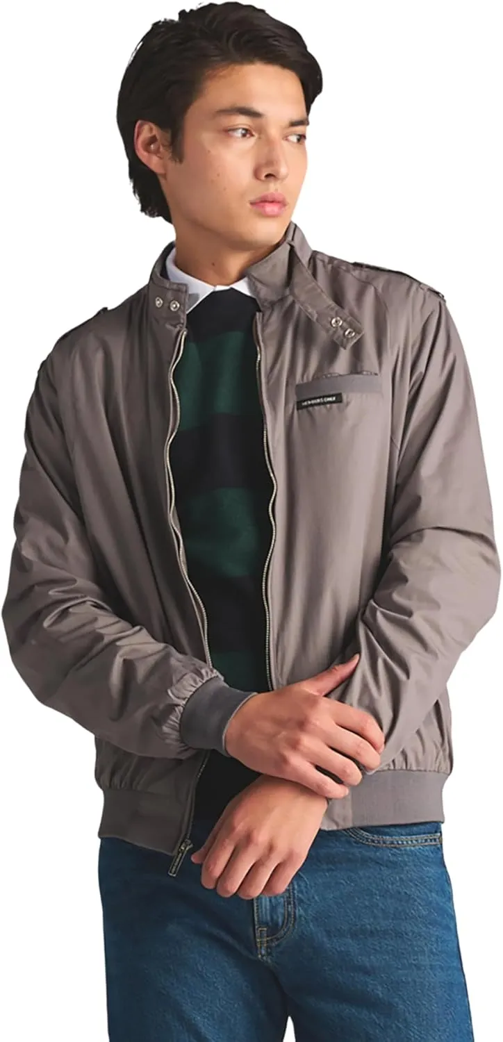 Members Only Original Iconic Racer Jacket for Men | Slim Fit |