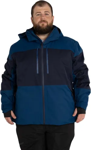 Mens Big 2XL-7XL Insulated Peak Ski Jacket Snow Coat