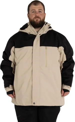 Mens Big 2XL-7XL Insulated Peak Ski Jacket Snow Coat