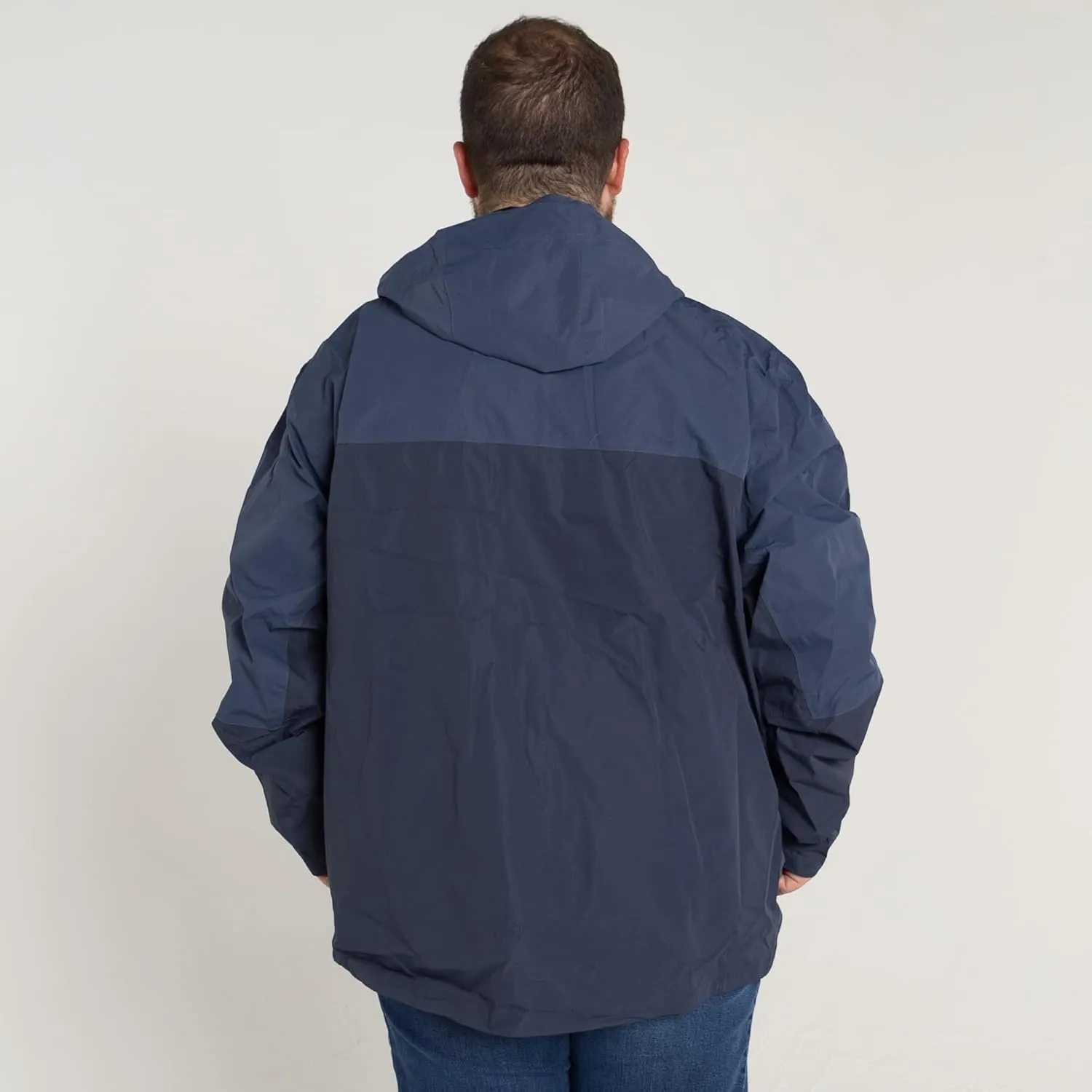 Men’s Big 3XL-7XL Cloudburst Rain Windbreaker Jacket