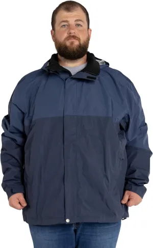 Men’s Big 3XL-7XL Cloudburst Rain Windbreaker Jacket