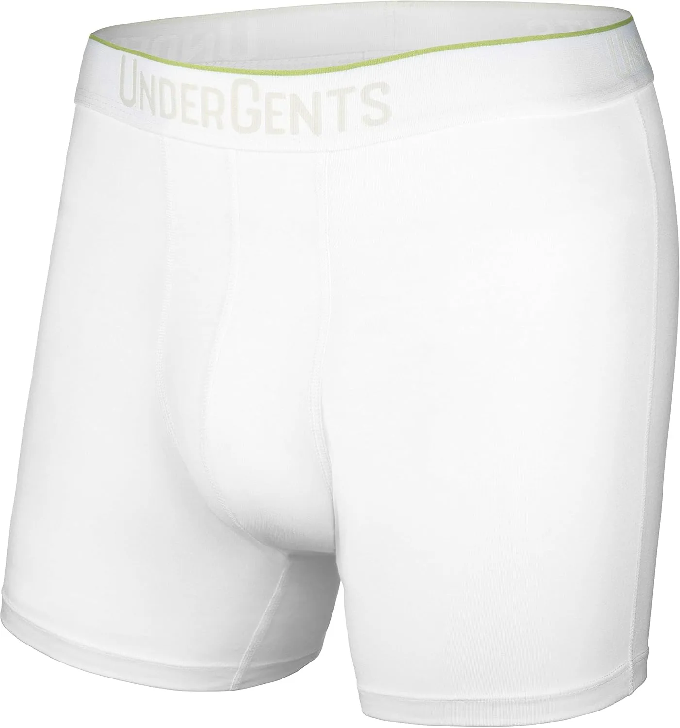 Men's Boxer Brief Underwear. 4.5" Leg & Flyless Pouch for CloudSoft Cooling Comfort Not Compression
