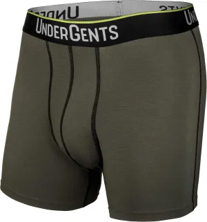 Men's Boxer Brief Underwear. 4.5" Leg & Flyless Pouch for CloudSoft Cooling Comfort Not Compression