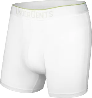 Men's Boxer Brief Underwear. 4.5" Leg & Flyless Pouch for CloudSoft Cooling Comfort Not Compression