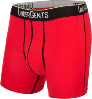 Men's Boxer Brief Underwear. 4.5" Leg & Flyless Pouch for CloudSoft Cooling Comfort Not Compression