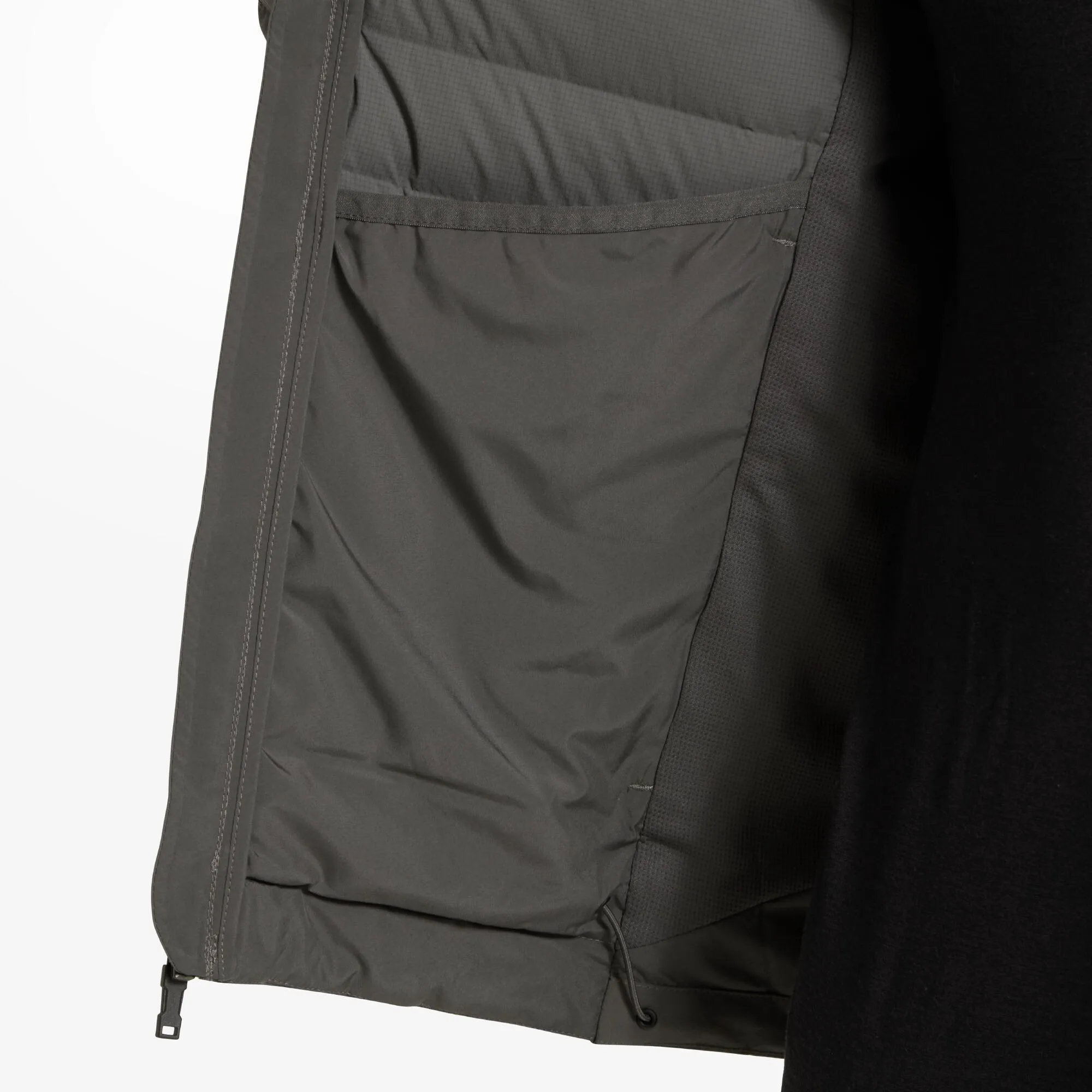 Mens Divide Fusion Stretch Jacket - Ash